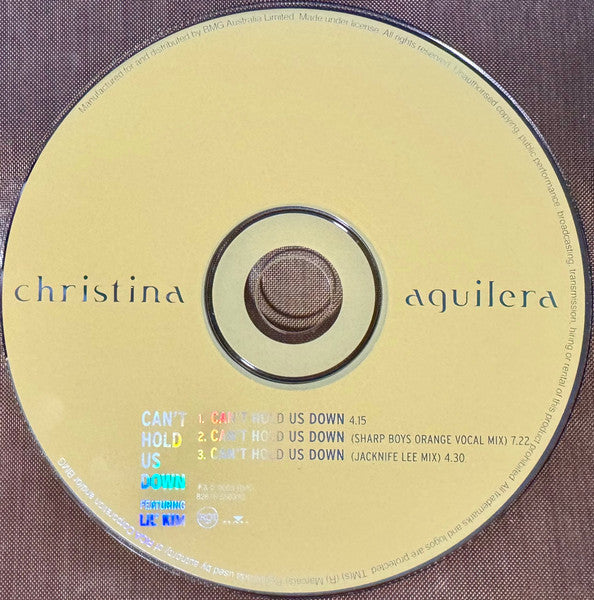 Christina Aguilera Featuring Lil' Kim : Can't Hold Us Down (CD, Single)
