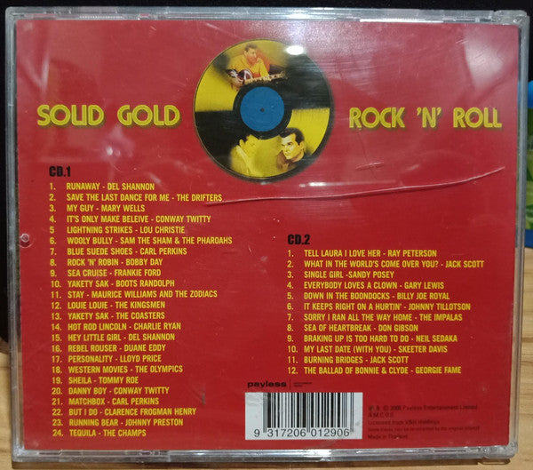 Various : Solid Gold Rock 'N' Roll (2xCD, Comp)