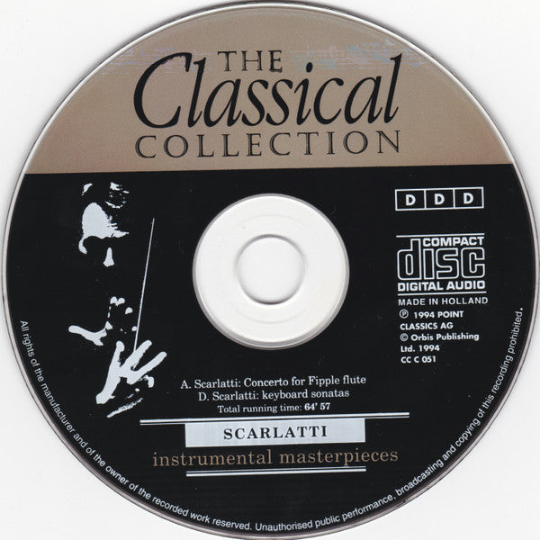 Domenico Scarlatti, Alessandro Scarlatti : Instrumental Masterpieces (CD, Comp)