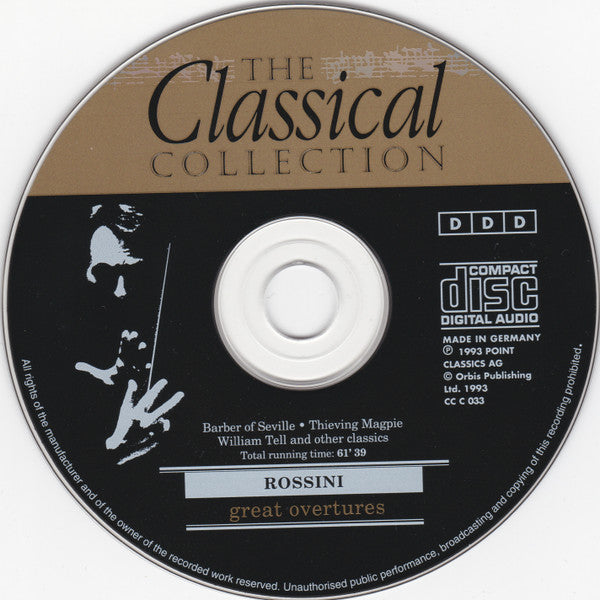 Rossini* : Great Overtures (CD, Comp)