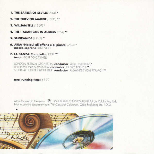Rossini* : Great Overtures (CD, Comp)