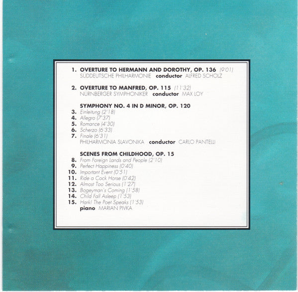 Schumann* : Romantic Legends (CD, Comp)