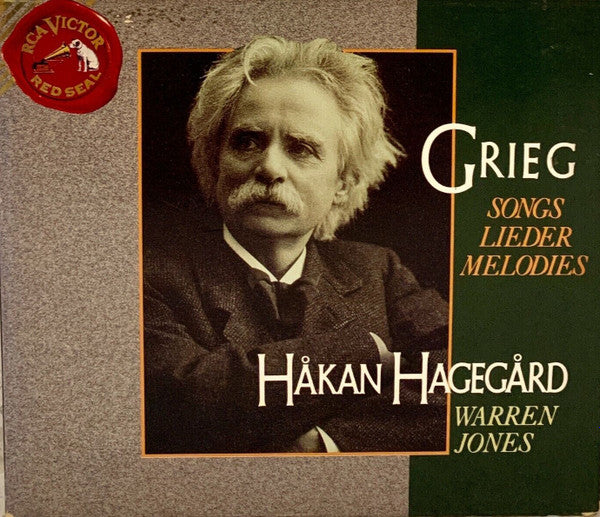 Håkan Hagegård, Edvard Grieg : Songs / Lieder / Melodies (2xCD, Album, Sli)