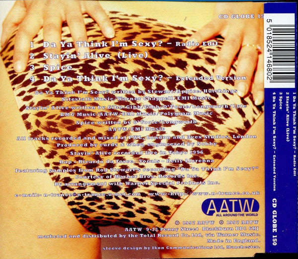 N-Trance Featuring Rod Stewart : Da Ya Think I'm Sexy? (CD, Single)
