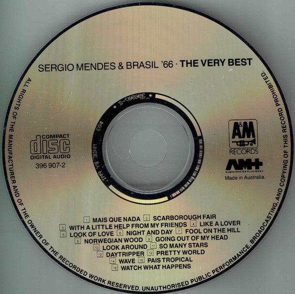 Sérgio Mendes & Brasil '66 : The Very Best (CD, Comp)