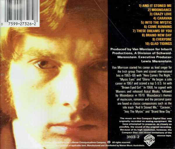 Van Morrison : Moondance (CD, Album, RE)
