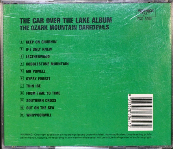 The Ozark Mountain Daredevils : The Car Over The Lake Album (CD, Album, RE)