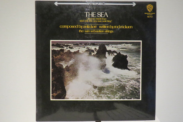 Anita Kerr, Rod McKuen / The San Sebastian Strings : The Sea (LP, Album, RP)