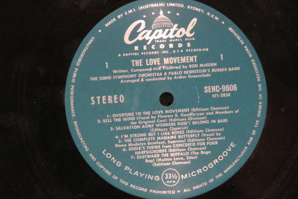 Rod McKuen : The Love Movement (LP, Album)