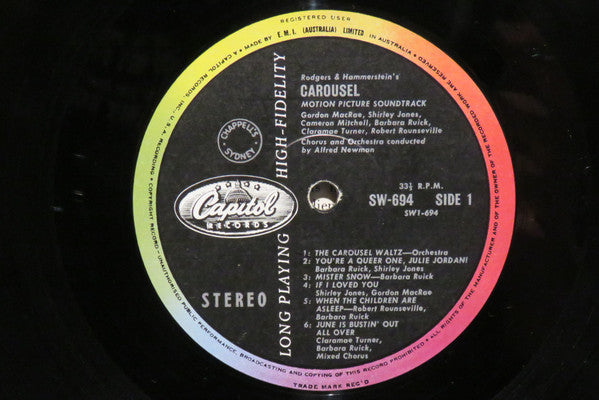 Rodgers & Hammerstein : Carousel (LP, Album)
