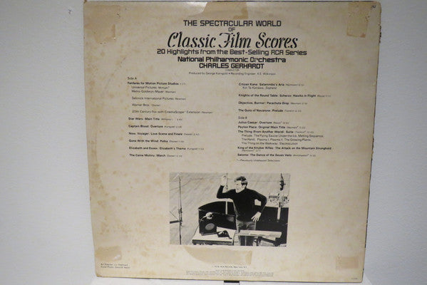 Charles Gerhardt : The Spectacular World Of Classic Film Scores: 20 Highlights From The Best-Selling RCA Series (LP, Comp)