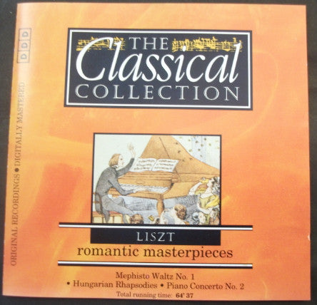 Franz Liszt : Romantic Masterpieces (CD, Comp)
