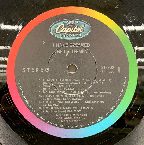 The Lettermen : I Have Dreamed (LP, Album, Jac)