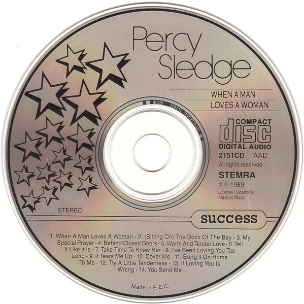 Percy Sledge : When A Man Loves A Woman (CD, Comp)