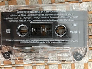 Various : The Spirit Of Christmas '94 (Cass, Comp)