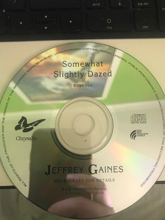 Jeffrey Gaines : Somewhat Slightly Dazed (CD, Album)