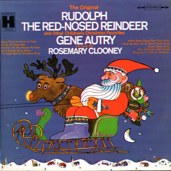 Gene Autry, Rosemary Clooney : The Original Rudolph The Red-Nosed Reindeer And Other Children's Christmas Favorites (LP)