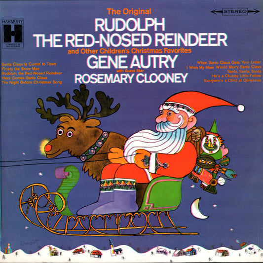 Gene Autry, Rosemary Clooney : The Original Rudolph The Red-Nosed Reindeer And Other Children's Christmas Favorites (LP)