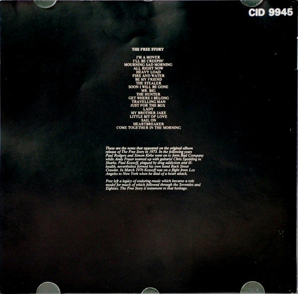 Free : The Free Story (CD, Comp, RE)