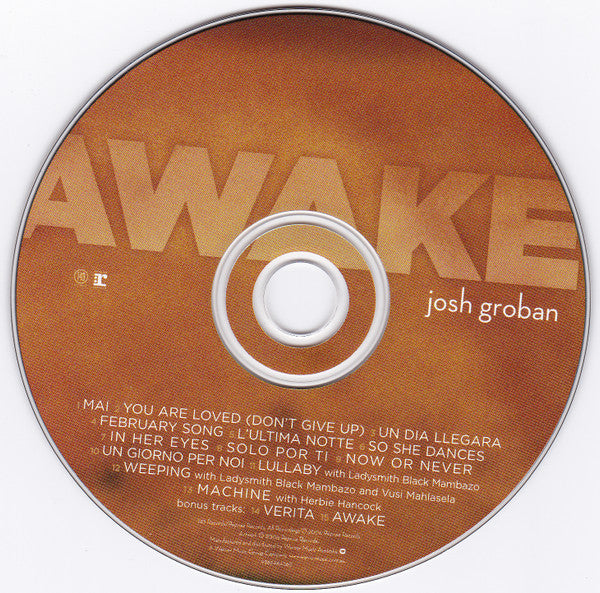 Josh Groban : Awake (CD, Album + DVD-V, NTSC)