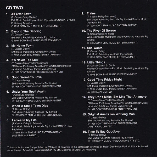 Troy Cassar-Daley : Almost Home (2xCD, Comp)
