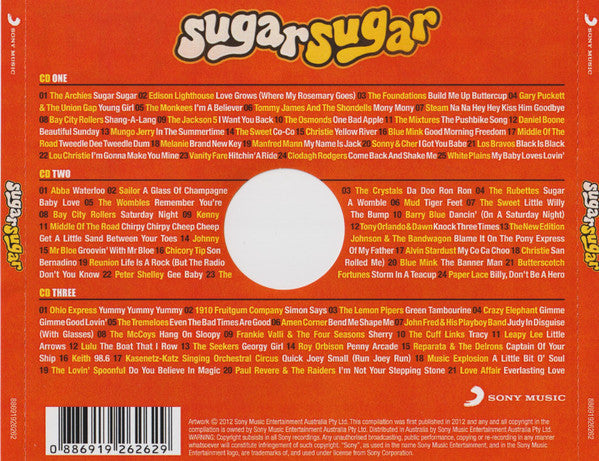 Various : Sugar Sugar - The Birth Of Bubblegum Pop (3xCD, Comp)