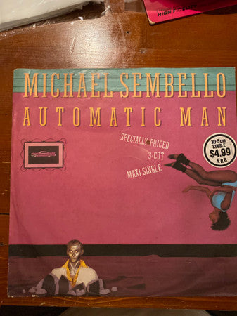 Michael Sembello : Automatic Man (12", Maxi)