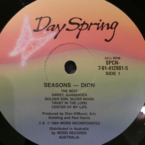 Dion (3) : Seasons (LP, Album, Comp)