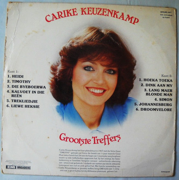 Carike Keuzenkamp : Grootste Treffers (LP, Comp)