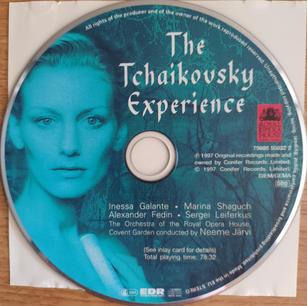 Orchestra Of The Royal Opera House, Covent Garden, Neeme Järvi, Inese Galante, Marina Shaguch, Alexander Fedin, Sergei Leiferkus : The Tchaikovsky Experience (CD, Comp)