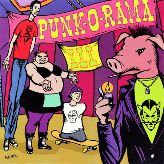 Various : Punk-O-Rama III (CD, Comp, RE)
