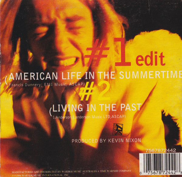Francis Dunnery : American Life In The Summertime (CD, Single)