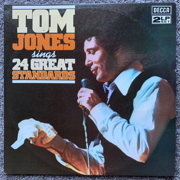Tom Jones : Tom Jones Sings 24 Great Standards (2xLP, Comp)
