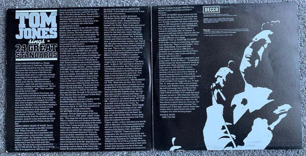 Tom Jones : Tom Jones Sings 24 Great Standards (2xLP, Comp)