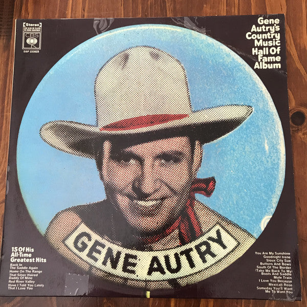 Gene Autry : Gene Autry's Country Music Hall Of Fame Album (LP, Comp)