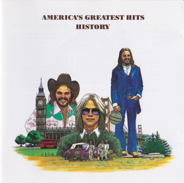 America (2) : History • America's Greatest Hits (CD, Comp, RE)