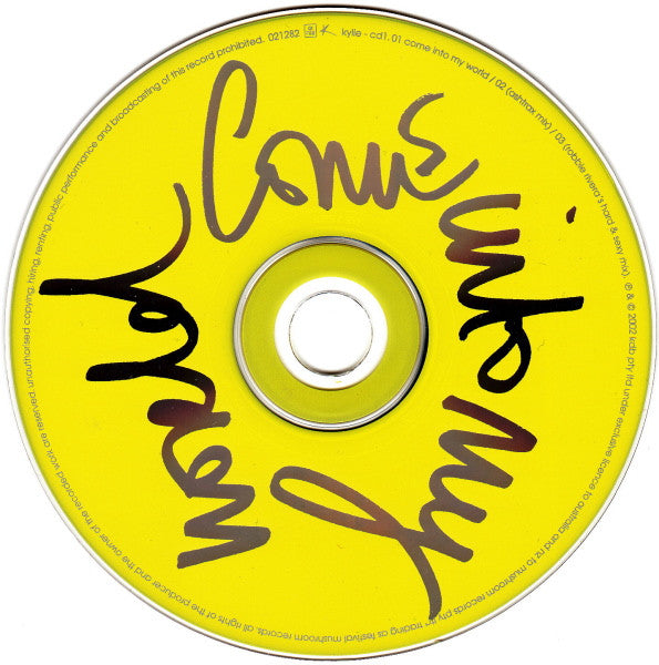 Kylie Minogue : Come Into My World (CD, Single, Enh, CD1)