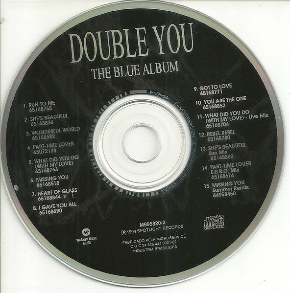 Double You : The Blue Album (CD, Album)