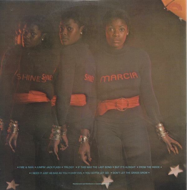 Marcia Hines : Marcia Shines (LP, Album, RE, Gat)