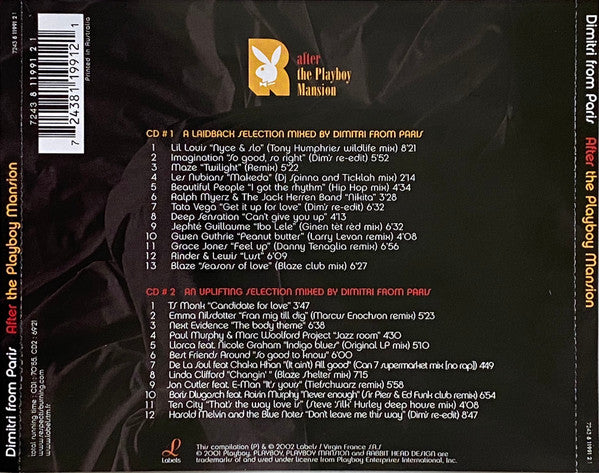 Dimitri From Paris : After The Playboy Mansion (2xCD, Mixed)