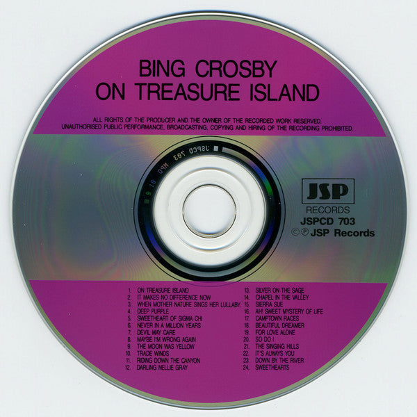 Bing Crosby : On Treasure Island (CD, Comp)
