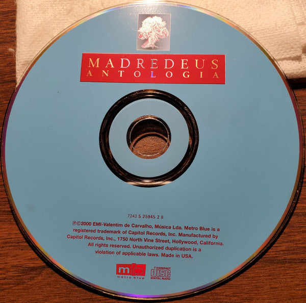 Madredeus : Antologia (CD, Comp)