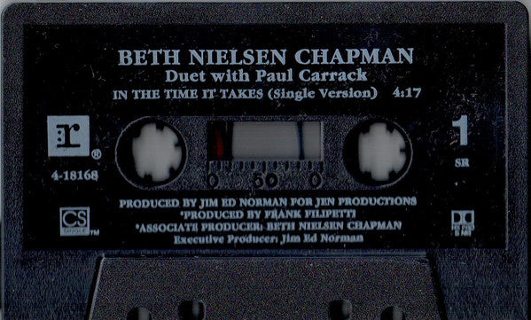 Beth Nielsen Chapman Duet With Paul Carrack : In The Time That It Takes (Cass, Single)