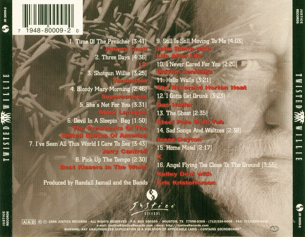 Various : Twisted Willie (CD, Album)