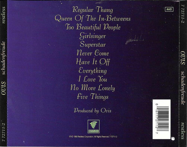 Ovis : Schadenfreude (CD, Album)