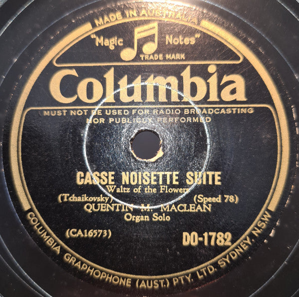 Quentin Maclean : Casse Noisette Suite (Shellac, 10", RP)