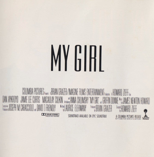 Various : My Girl (Original Motion Picture Soundtrack) (CD, Comp)