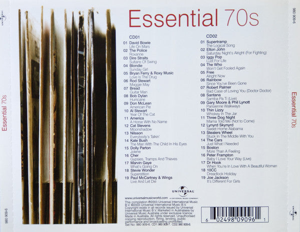 Various : Essential 70s (2xCD, Comp)