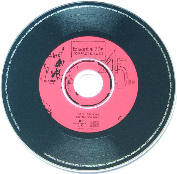 Various : Essential 70s (2xCD, Comp)