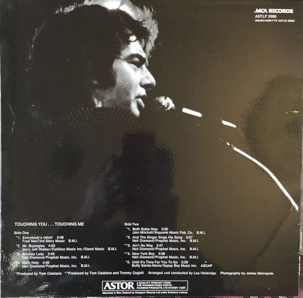 Neil Diamond : Touching You, Touching Me (LP, Album, RE)